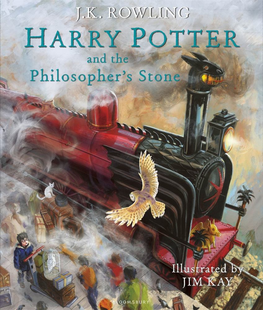Harry Potter and the Philosopher's Stone (illustrated ed) - Hardback купить