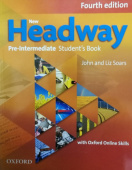 New Headway Pre-Intermediate Fourth Edition Student's Book with Oxford Online Skills купить