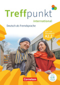 Treffpunkt international A2.2 Kurs- und Ubungsbuch Inkl. E-Book und PagePlayer-App купить