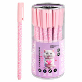 Набор ручек шариковых ЛАПКИ (ПВХ тубус, 30 шт., неавтоматические, цвет чернил - синий) купить