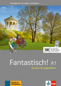 Fantastisch! A1 Übungsbuch mit Audios und Videos купить