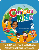 Curious Kids 2 DIGITAL Pupil's Book and digital Activity Book with Navio App купить