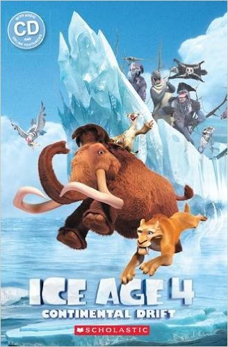 Scholastic Readers Popcorn Series: Level 1 (200 Headwords) Ice Age 4 Continental Drift + Audio CD купить