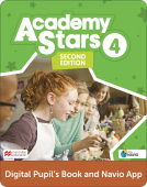 Academy Stars Second Edition 4 DIGITAL Pupil's Book and Navio App купить