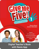 Give Me Five! 1 Foundations DIGITAL Teacher's Book with Teacher's App купить