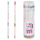 Набор карандашей чернографитных КОТИКИ И ДРУЗЬЯ (ПЭТ-тубус, 36 шт., ассорти, твердость грифеля: HB, форма корпуса - трёхгранная) купить