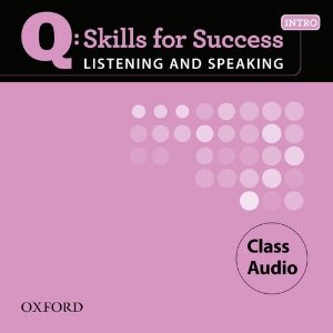 Q: Skills for Success Listening and Speaking Intro Class Audio CDs (2) купить