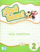 ¡Qué bien! 2: Guía didáctica + 2 CD audio + DVD Cuentos en musical 1 купить