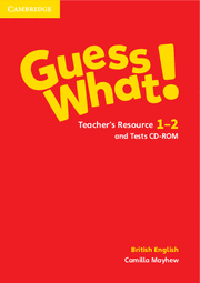 Guess What! Level 1-2 Teacher's Resource and Tests CD-ROM купить