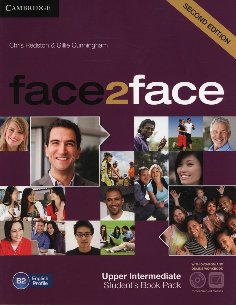 face2face (Second Edition) Upper-intermediate Student's Book with DVD-ROM and Online Workbook Pack купить