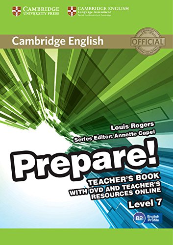 Cambridge English Prepare! Level 7 Teacher's Book with DVD and Teacher's Resources Online купить