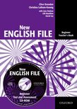 New English File Beginner Teacher's Book with Test and Assessment CD-ROM купить