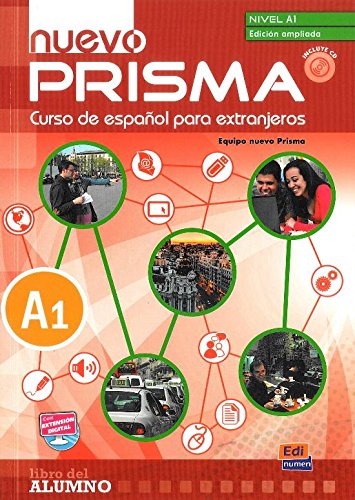 nuevo Prisma A1 Ampliada - Libro del alumno + eBook + CD + Extensión digital купить