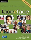Face2face Second Edition  Advanced  Student's Book with Online Workbook купить