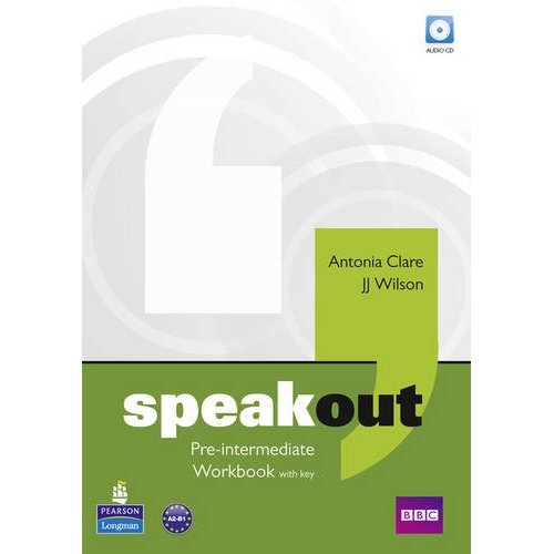 Speakout Pre-Intermediate Workbook with key and Audio CD купить