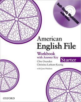 American English File Starter Workbook with MultiROM купить
