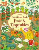 First Sticker Book Fruit and Vegetables купить