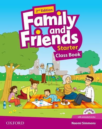 Family and Friends Second Edition Starter Class Book and multiROM Pack купить