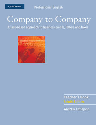 Company to Company Teacher's Book купить