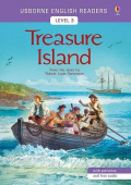 Usborne English Readers Level 3 Treasure Island купить