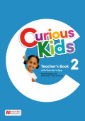 Curious Kids 2 Teacher's Book with Teacher's App купить