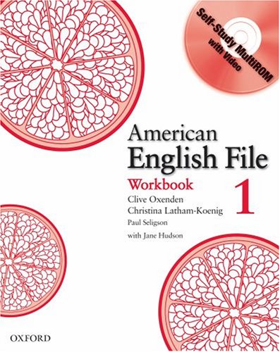 American English File 1 Workbook with MultiROM купить