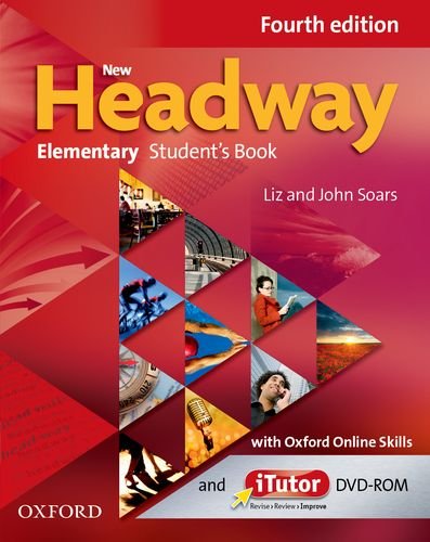 New Headway Elementary Fourth Edition Student's Book with iTutor and Oxford Online Skills купить
