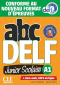 ABC DELF Junior scolaire A1 Livre + DVD + Livre-web Conforme au nouveau format d'épreuves купить