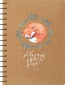 Тетрадь для записей на спирали (Арт. 48,42) 48 листов "Лиса" купить