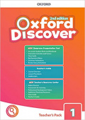 Oxford Discover Second edition 1: Teacher's Book Pack (Teacher's Guide, CPT and Teacher Resource Center) купить
