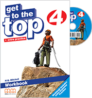 Get to the Top 4 Workbook + Grammar Practice with Student's audio CD/CD-Rom купить