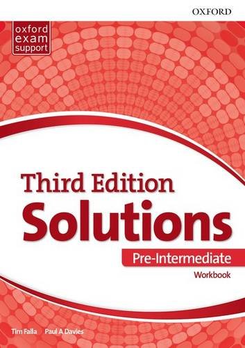 Solutions Third Edition Pre-Intermediate Workbook купить