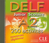 Nouveau DELF Junior & Scolaire A2 - CD audio - 200 activites купить