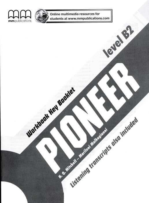 Pioneer B2 Workbook Key Booklet купить
