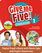 Give Me Five! 1 Foundations DIGITAL Pupil's Book with Navio App купить