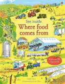 Usborne See Inside Where Food Comes From купить