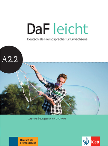 DaF leicht A2.2 Kurs- und Ubungsbuch mit DVD-ROM купить