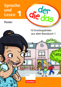 Der die das - Erstlesen 1. Schuljahr - Poster - 10 Einstiegsbilder des Basisbuches купить