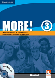 More! Level 3 Workbook with Audio CD купить