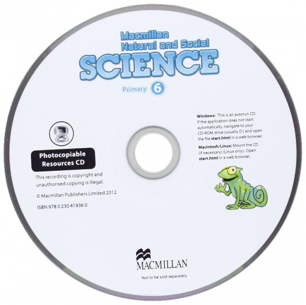 Macmillan Natural and Social Science 6 Teachers Photocopiable Resources CD купить