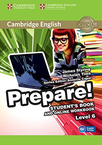Cambridge English Prepare! Level 6 Student's Book and Online Workbook купить
