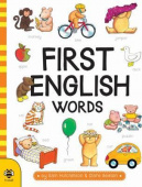 First Word Board Books: First English Words купить