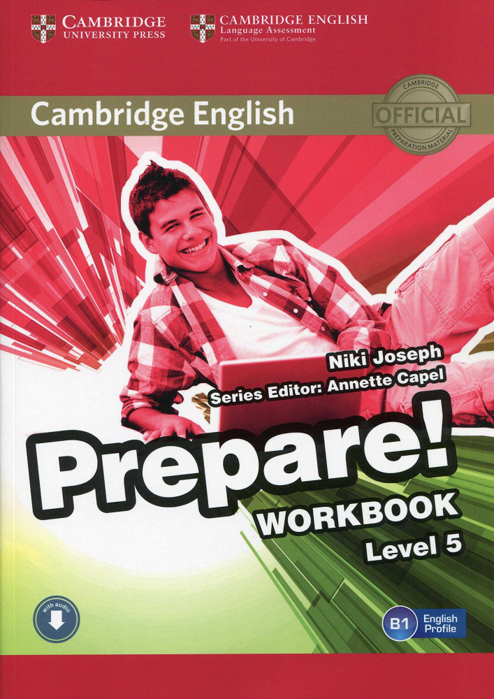 Cambridge English Prepare! Level 5 Workbook with Audio-online купить