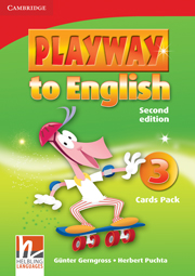 Playway to English (Second Edition) 3 Cards Pack купить