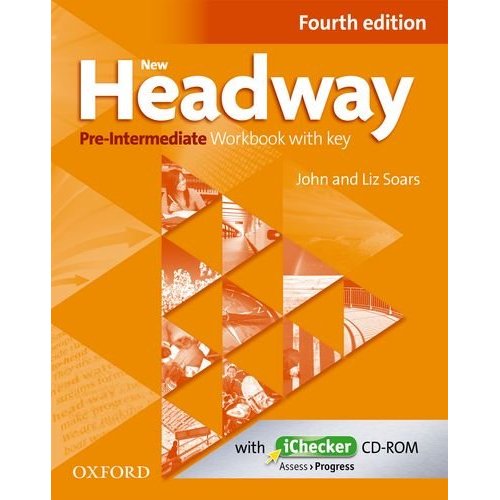 New Headway Pre-Intermediate Fourth Edition Workbook and iChecker with Key купить