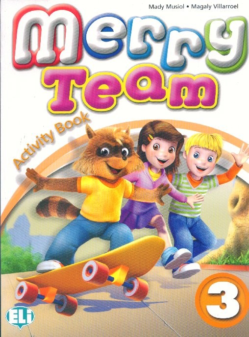 Merry Team 3 Activity Book + Audio CD купить