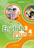 English Plus Second Edition 3-4 DVD купить
