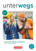 Unterwegs A2.1 Kurs- und Ubungsbuch Inkl. E-Book und digitalen Medien купить