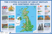 Великобритания. The United Kingdom of Great Britain and Northern Ireland. Наглядное пособие купить