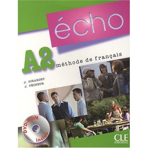 Echo A2 - Livre de l'eleve + Portfolio + DVD-Rom купить